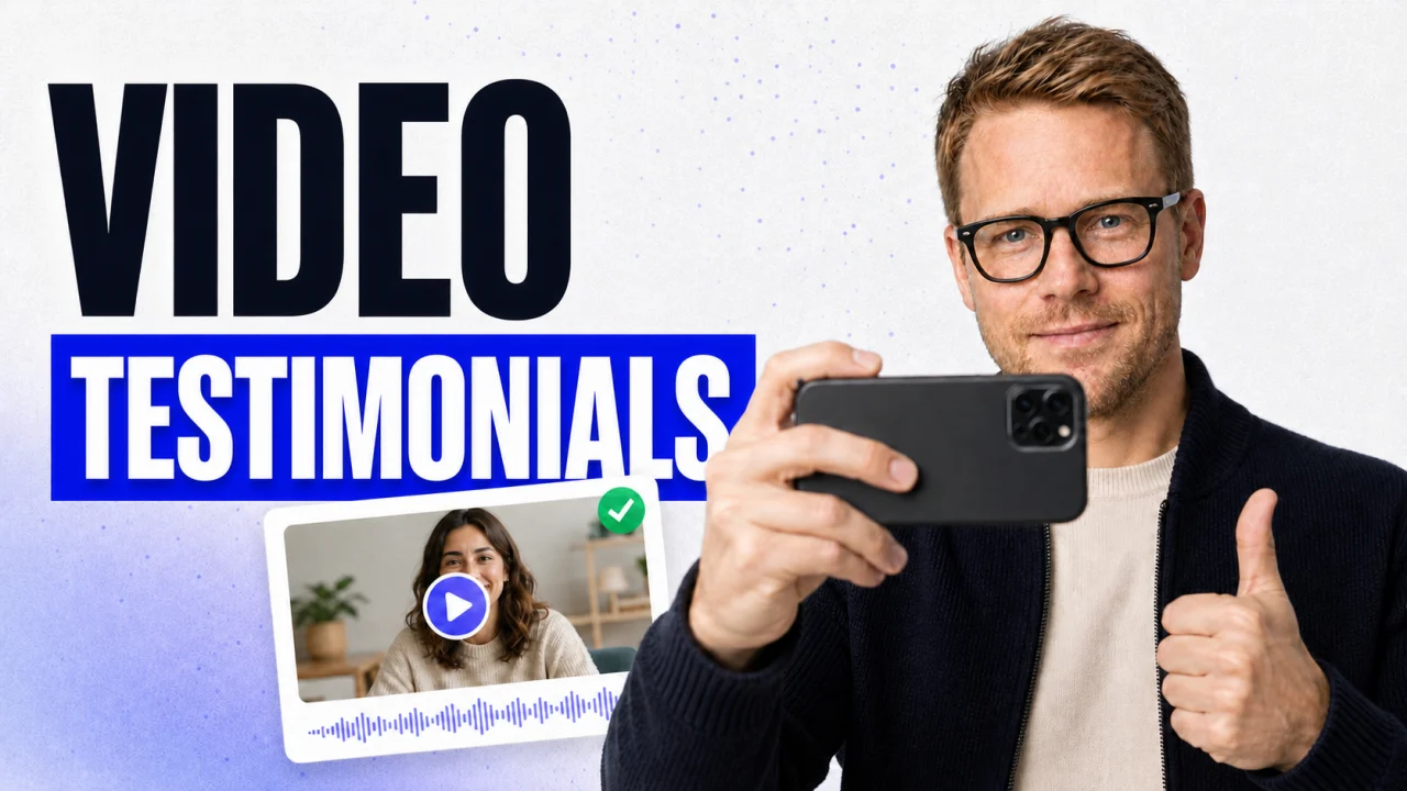 Video-Testimonials mit Benjamin König, der einen Kunden mit dem Smartphone aufnimmt