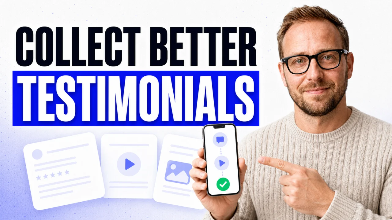 How to collect better testimonials with Lukas König, a smartphone and a collection workflow