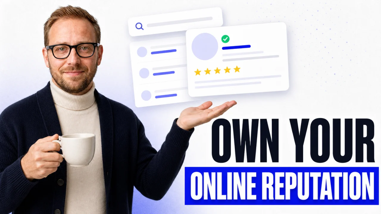 Own your online reputation with Lukas König, coffee and a verified review profile